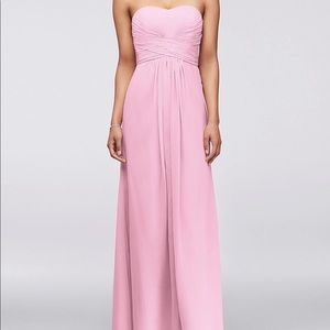 Light pink prom/wedding guest/bridesmaid dress